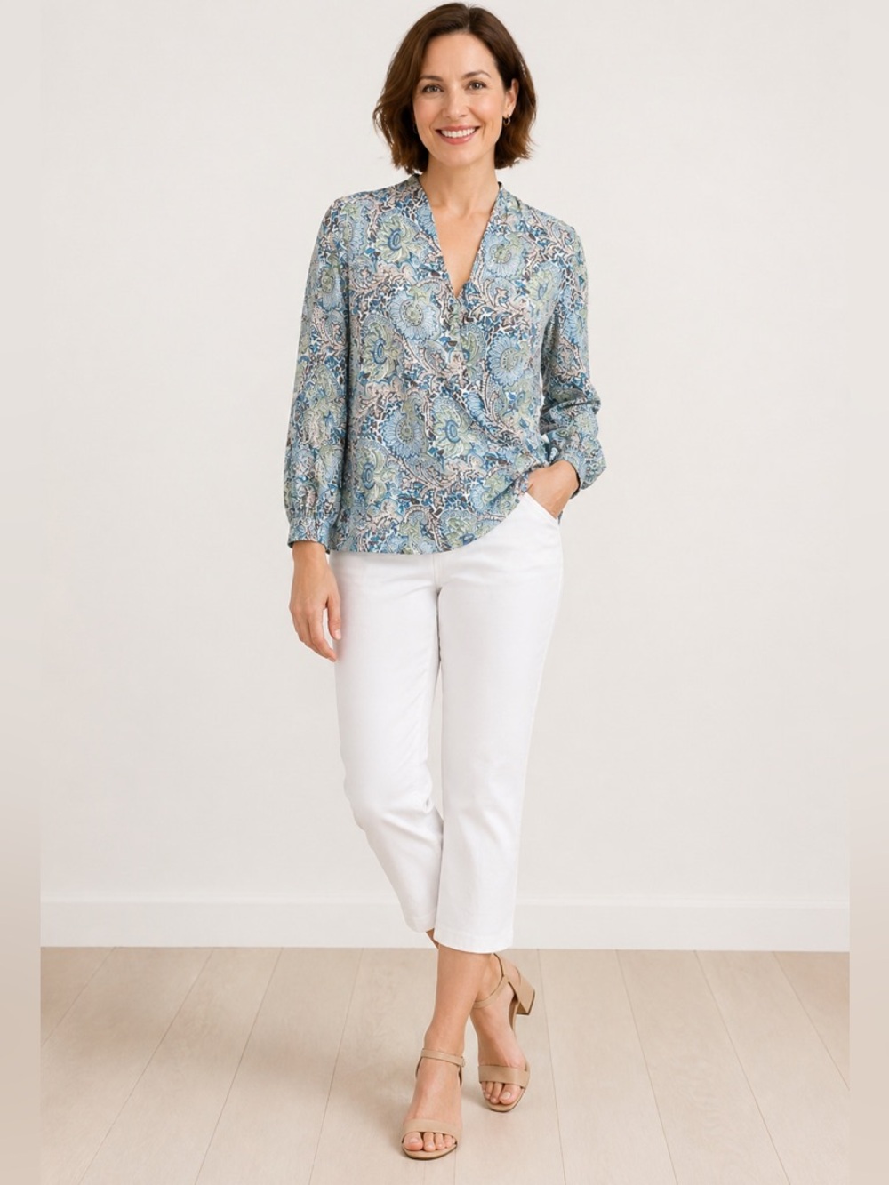 Talbots blouse size 6